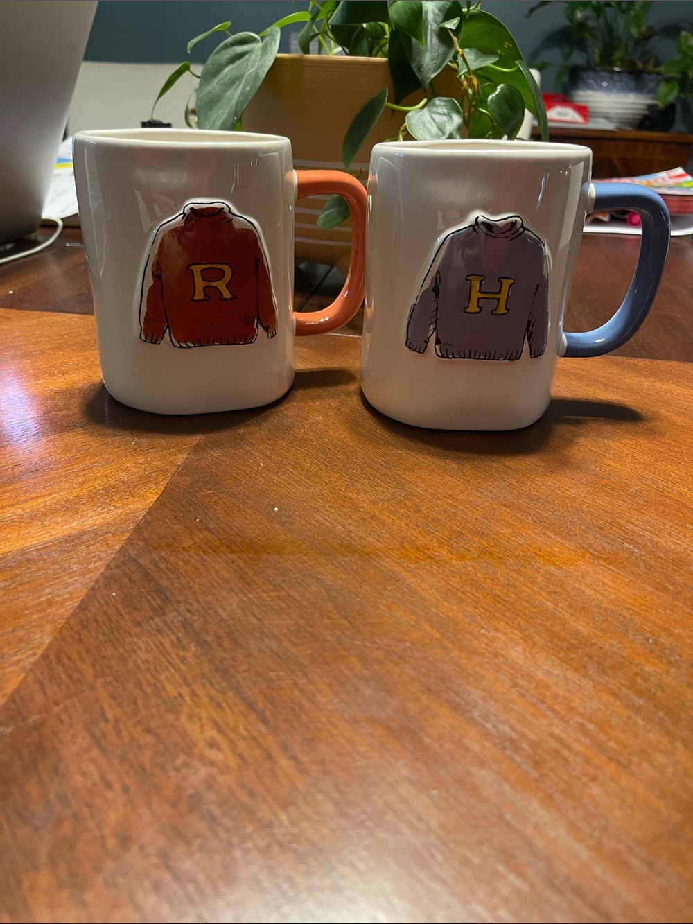 Pair of Rae Dunn Harry Potter mugs